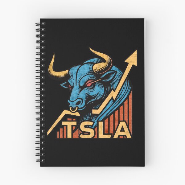 Item preview, Tesla Stock Investor EV Market Bull Run Trading Design designed and sold by TEEJAMBOREE.