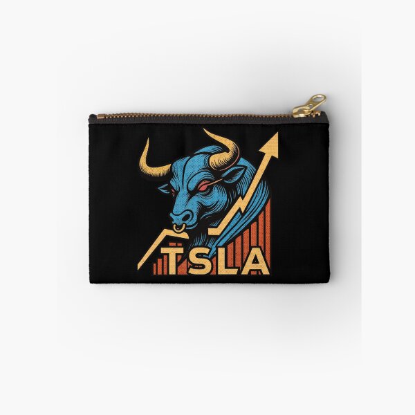Item preview, Tesla Stock Investor EV Market Bull Run Trading Design designed and sold by TEEJAMBOREE.