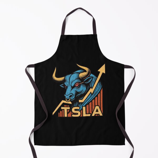 Item preview, Tesla Stock Investor EV Market Bull Run Trading Design designed and sold by TEEJAMBOREE.