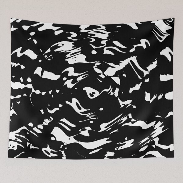 Item preview, Black and White Ripples designed and sold by AintJames.