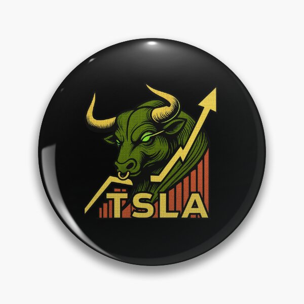 Item preview, Tesla Stock Investor EV Market Bull Run Trading Design designed and sold by TEEJAMBOREE.