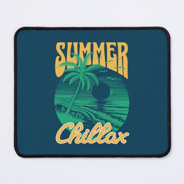 Item preview, Summer Chillax Tropical Beach Sunset designed and sold by NosandEdgy.
