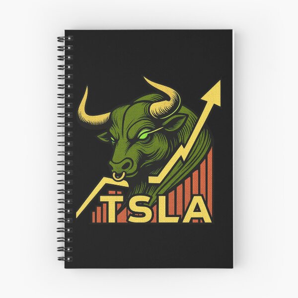 Item preview, Tesla Stock Investor EV Market Bull Run Trading Design designed and sold by TEEJAMBOREE.