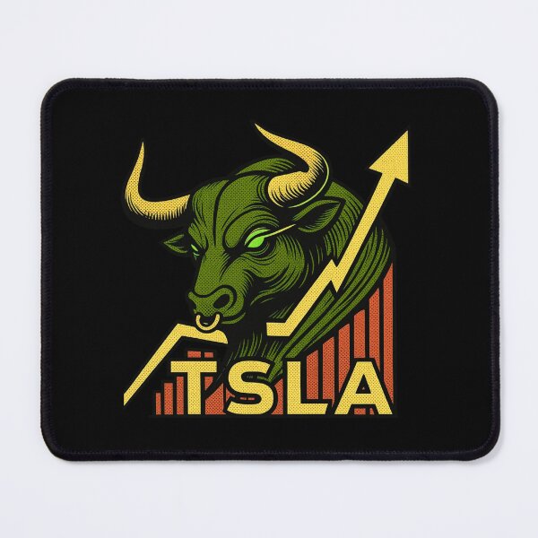 Item preview, Tesla Stock Investor EV Market Bull Run Trading Design designed and sold by TEEJAMBOREE.