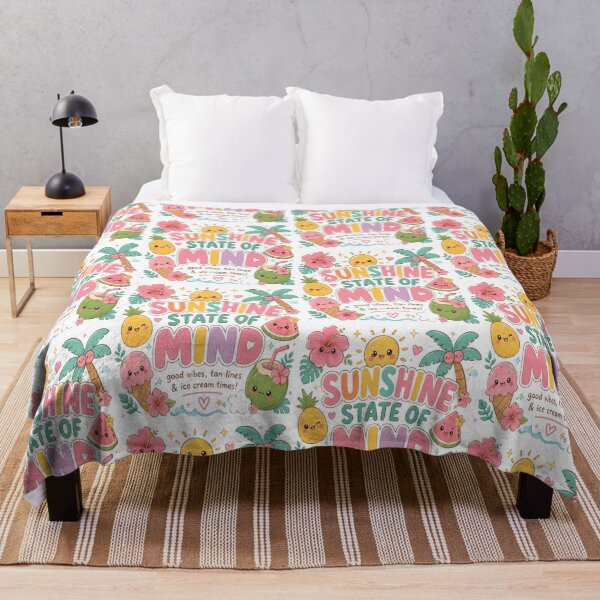 Item preview, Sunshine State of Mind | Kawaii Cute | Women designed and sold by InspiredCreatives.