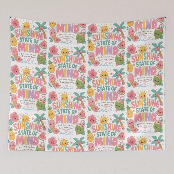 Item preview, Sunshine State of Mind | Kawaii Cute | Women designed and sold by InspiredCreatives.