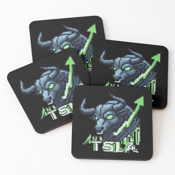 Item preview, Tesla Stock Investor EV Market Bull Run Trading Design designed and sold by TEEJAMBOREE.