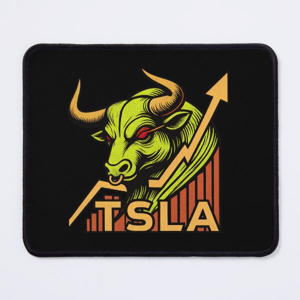 Item preview, Tesla Stock Investor EV Market Bull Run Trading Design designed and sold by TEEJAMBOREE.
