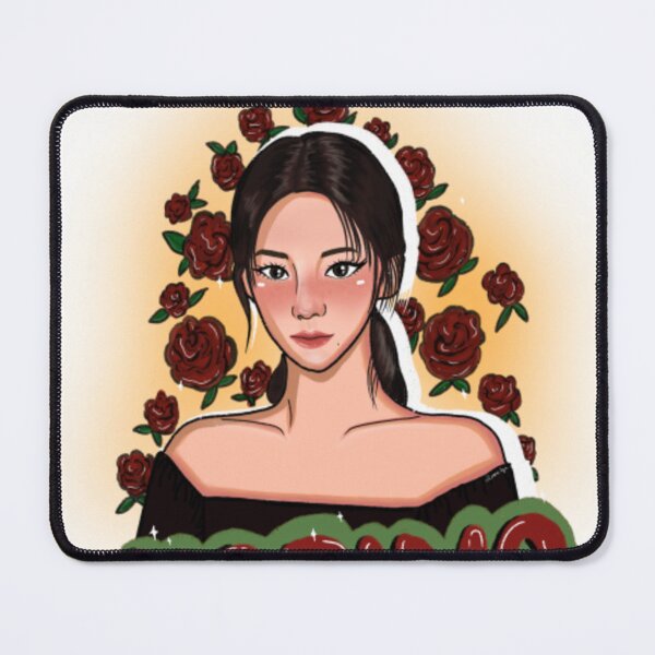 Item preview, Elegant Idol Portrait with Roses Background designed and sold by fonuahuraga.