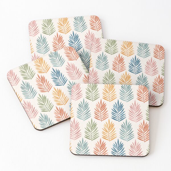 Item preview, Rainbow Palm Pattern designed and sold by Enchanted Adventure .