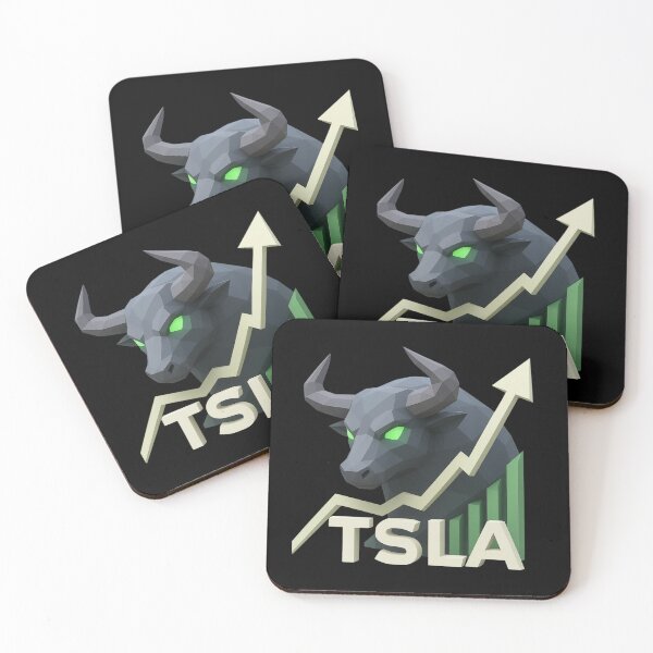 Item preview, Tesla Stock Investor EV Market Bull Run Trading Design designed and sold by TEEJAMBOREE.