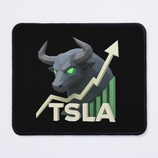 Item preview, Tesla Stock Investor EV Market Bull Run Trading Design designed and sold by TEEJAMBOREE.