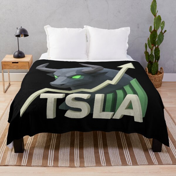 Item preview, Tesla Stock Investor EV Market Bull Run Trading Design designed and sold by TEEJAMBOREE.