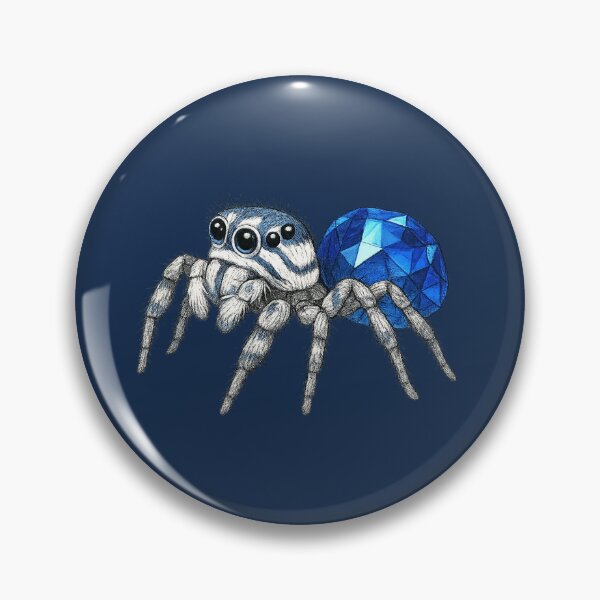 Item preview, Mr. Blu the Jumping Spider designed and sold by Sapphire Spider Innovations.