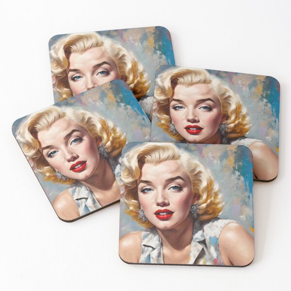 Item preview, Marilyn Painted Portrait designed and sold by Elisa Miller.
