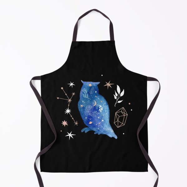 Item preview, Cosmic Celestial Owl - Celestial Watercolor Witchy Aesthetic designed and sold by samahl_l.