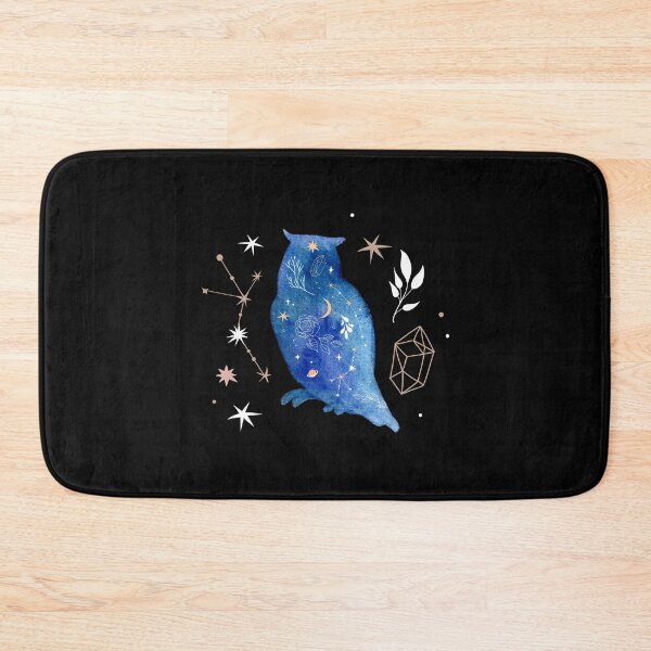 Item preview, Cosmic Celestial Owl - Celestial Watercolor Witchy Aesthetic designed and sold by samahl_l.