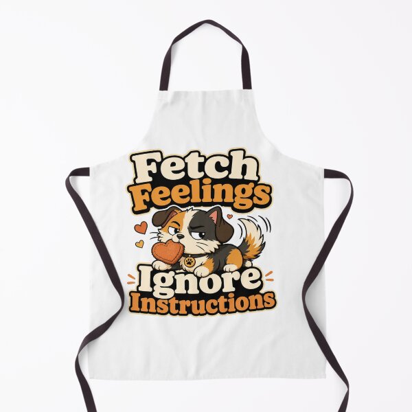 Item preview, Fetch Feelings Ignore Instructions Dog Cat Funny Shirt designed and sold by oddpawstudio.