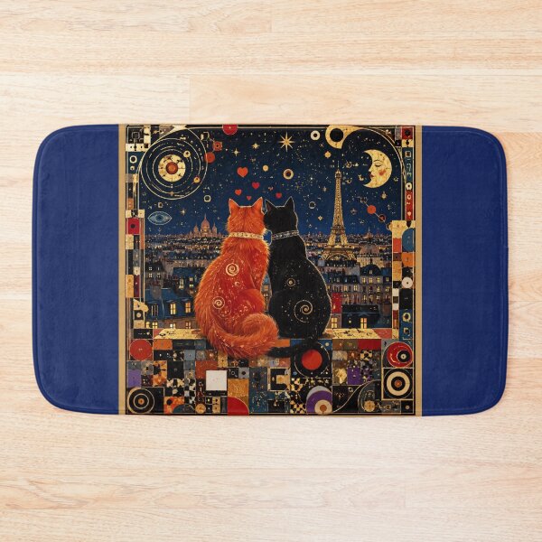 Item preview, Cats in love in Paris. designed and sold by Natalia-Vlad.