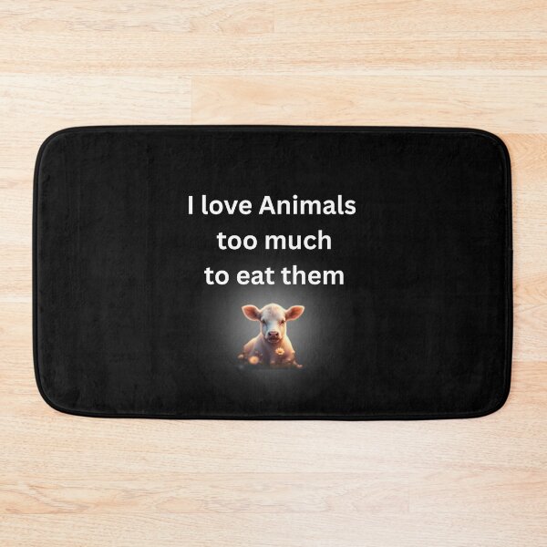 Item preview, Bold vegan and animal rights protest design designed and sold by VoiceForAnimals.