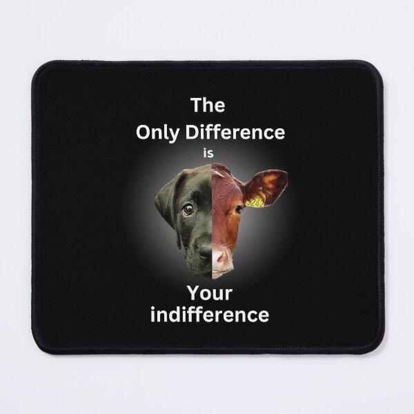 Item preview, Bold vegan and animal rights protest design designed and sold by VoiceForAnimals.