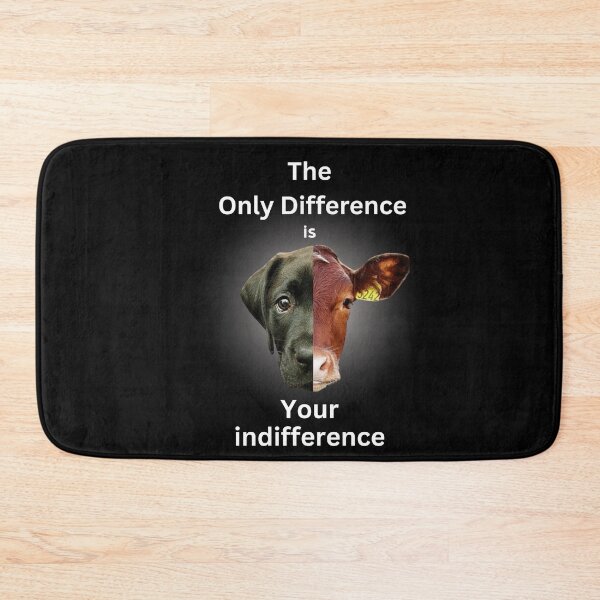 Item preview, Bold vegan and animal rights protest design designed and sold by VoiceForAnimals.