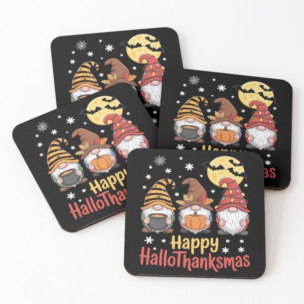 Item preview, Happy Hallothanksmas Gnomes Lover Halloween  designed and sold by grounabslaninal.