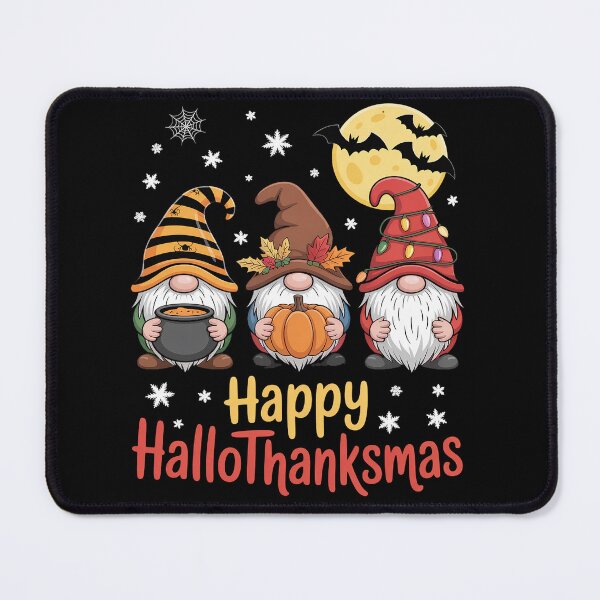Item preview, Happy Hallothanksmas Gnomes Lover Halloween  designed and sold by grounabslaninal.