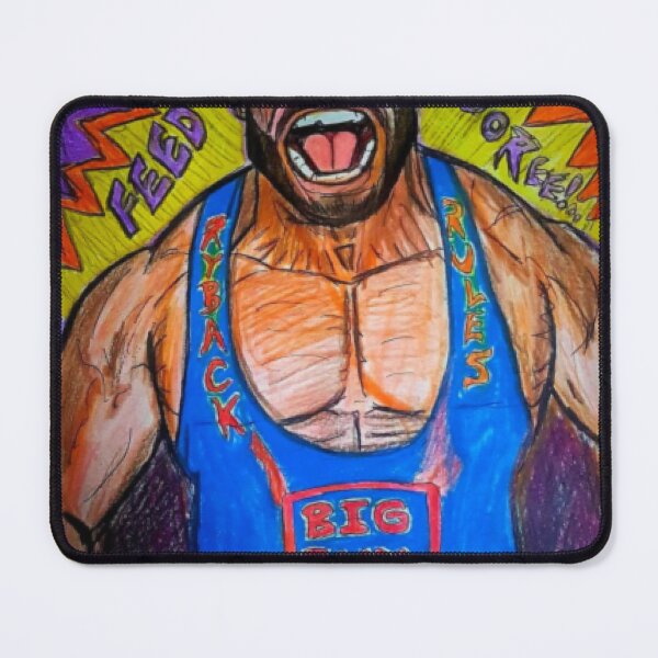 Item preview, Shouting Muscle Wrestler Drawing designed and sold by arigonmec.