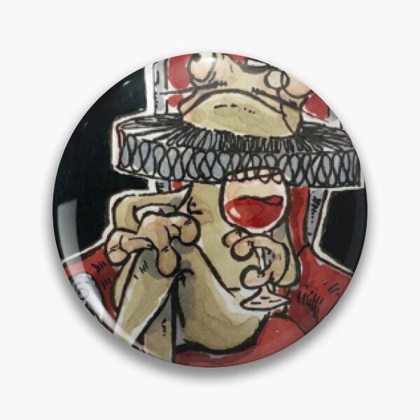 Item preview, Aristocratic Frog with Wine Glass designed and sold by arigonmec.