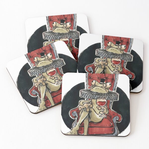 Item preview, Aristocratic Frog with Wine Glass designed and sold by arigonmec.
