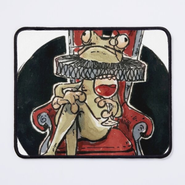 Item preview, Aristocratic Frog with Wine Glass designed and sold by arigonmec.