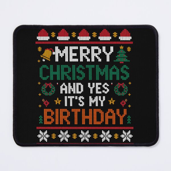 Item preview, Merry Christmas And Yes It's My Birthday Ugly Xmas designed and sold by grounabslaninal.