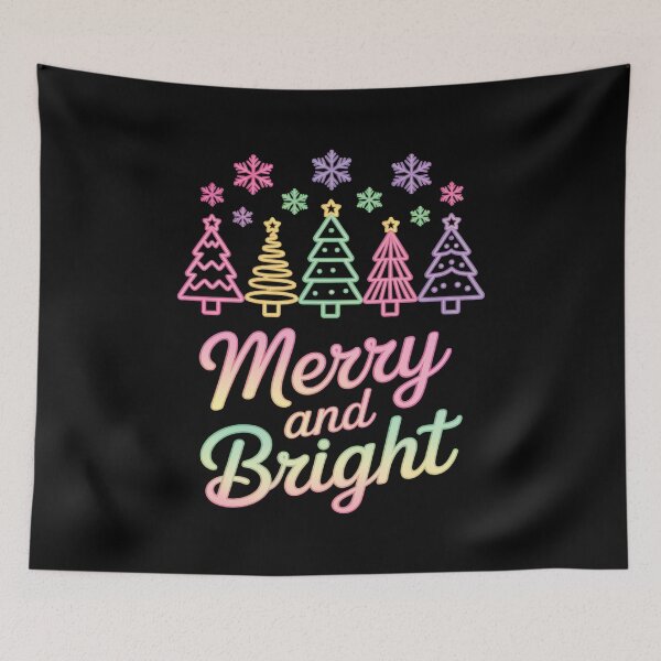 Item preview, Merry Christmas Bright Christmas Tree Light Colorful Glowing designed and sold by grounabslaninal.