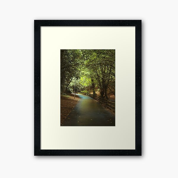 Item preview, Green shade - path through the trees designed and sold by Agnes McGuinness.