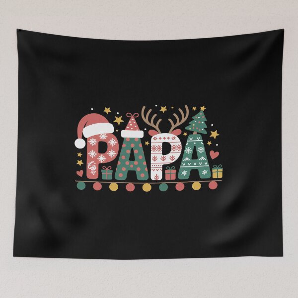 Item preview, Papa Claus Christmas Lights Pajama Family Matching designed and sold by grounabslaninal.