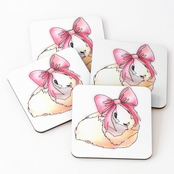 Item preview, Rice the Guinea Pig big bow – animalzinhats designed and sold by Ashley’sAnimalz.