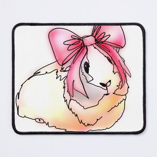 Item preview, Rice the Guinea Pig big bow – animalzinhats designed and sold by Ashley’sAnimalz.