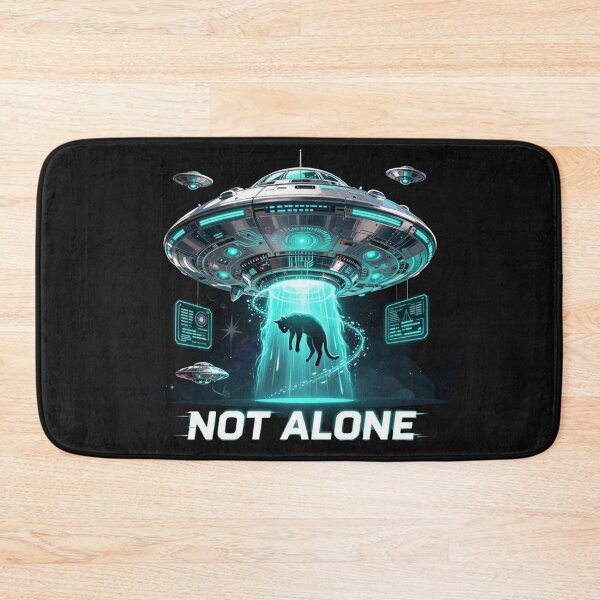 Item preview, UFO Not Alone - Futuristic designed and sold by GoGreenlove.