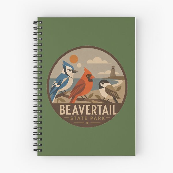 Item preview, Beavertail state park designed and sold by Broken Antler Designs .