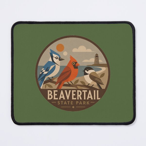 Item preview, Beavertail state park designed and sold by Broken Antler Designs .