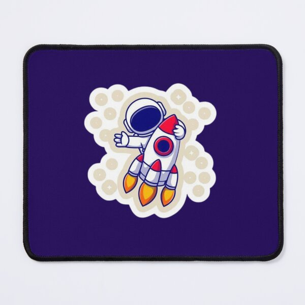 Item preview, Astronaut Riding a rocket designed and sold by Monem-RASH.