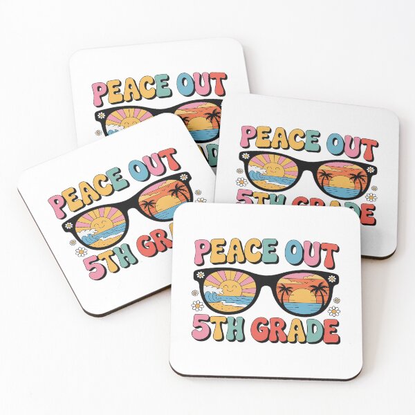 Item preview, Peace Out 5th Grade Groovy Graduation Last Day of 5th Grade designed and sold by grounabslaninal.