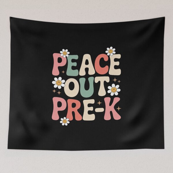 Item preview, Peace Out Pre-K Cute Groovy Last Day of Preschool Graduation designed and sold by grounabslaninal.