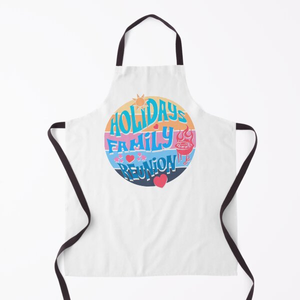 Item preview, Holiday Family Reunion Summer BBQ Retro Sunset Design designed and sold by AleksaDesignMTL.