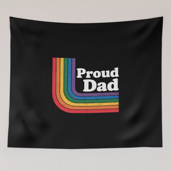 Item preview, Proud Dad Gay Pride LGBT Flag Parent Father's Day designed and sold by grounabslaninal.