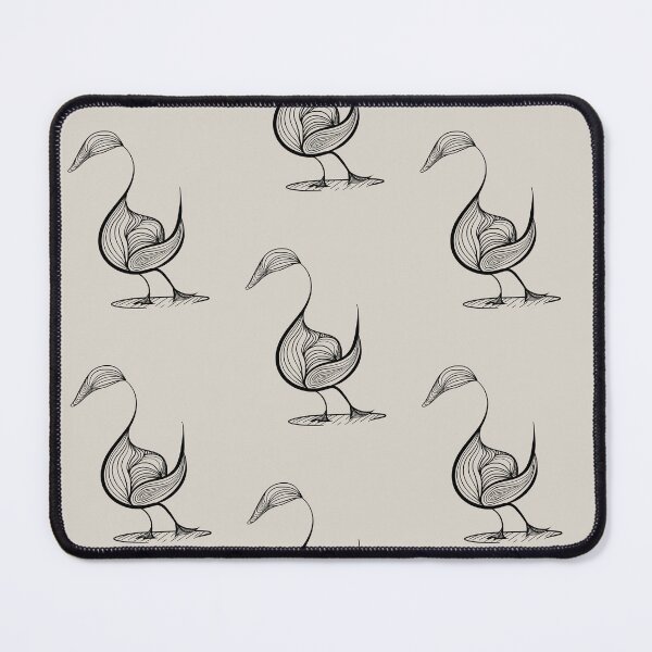 Item preview, Abstract Swan Flowing Ribbon Art, Swan Spirals designed and sold by Digital Vector GB.