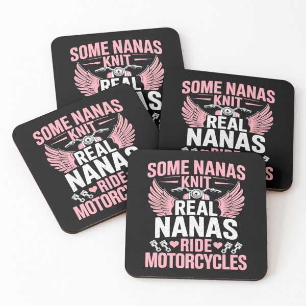 Item preview, Real Nanas Ride Motorcycle Rider Nana Grandma Biker Nana designed and sold by grounabslaninal.