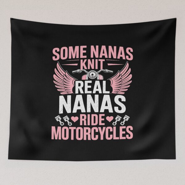 Item preview, Real Nanas Ride Motorcycle Rider Nana Grandma Biker Nana designed and sold by grounabslaninal.