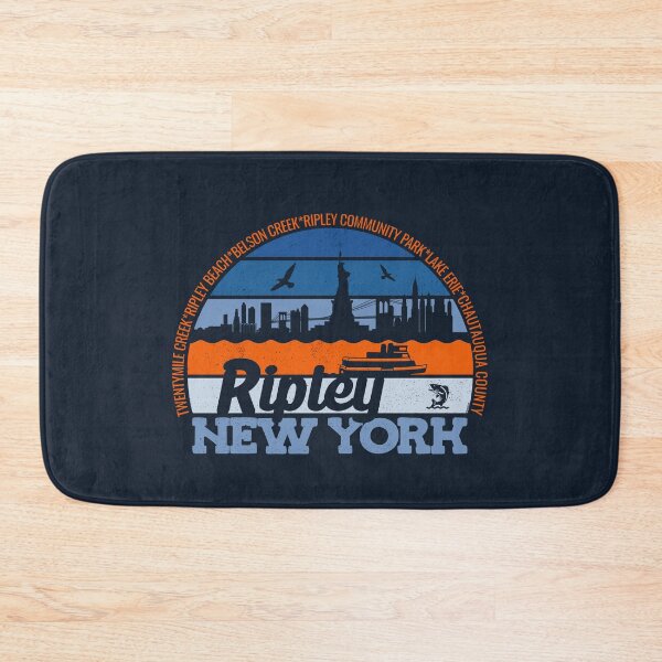 Item preview, RIpley New York Sunset Retro Vintage Local Pride Logo designed and sold by CRHPOD20.